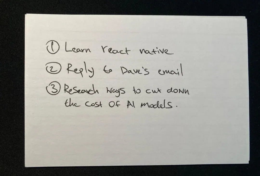 all productivity advice is just this